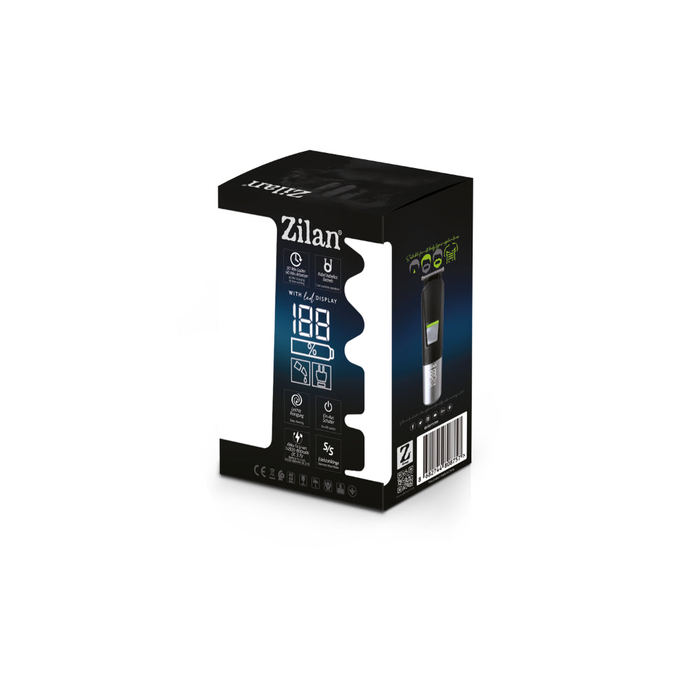 Zilan 11-in-1 Trimmer Shaver Achilles Cordless